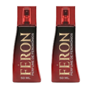 Kit Perfume Masculino Feron 50ml – 2 Unidades | Feromônios